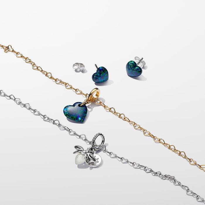 Collana Catena di Cuori