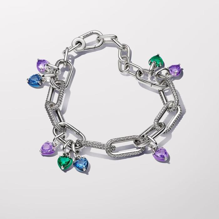 Charm Mini Pendente Green Chakra Heart Pandora ME