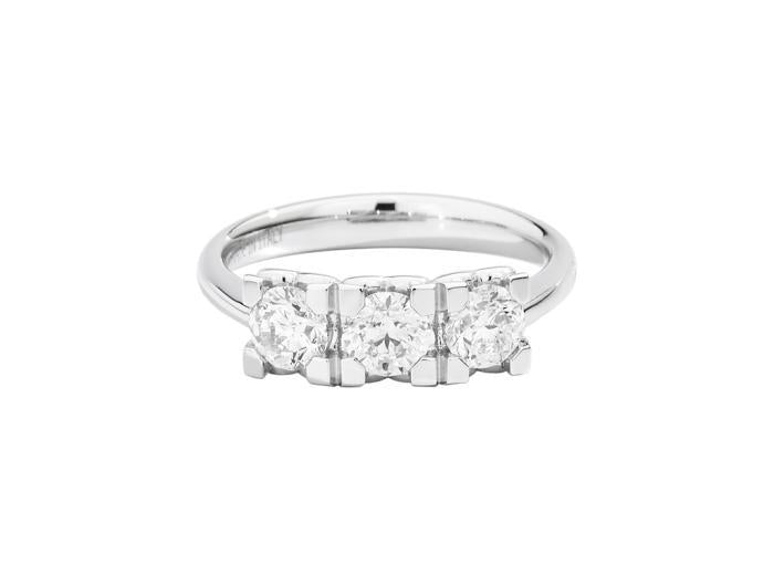 Anello anniversary square trilogy br 0.59