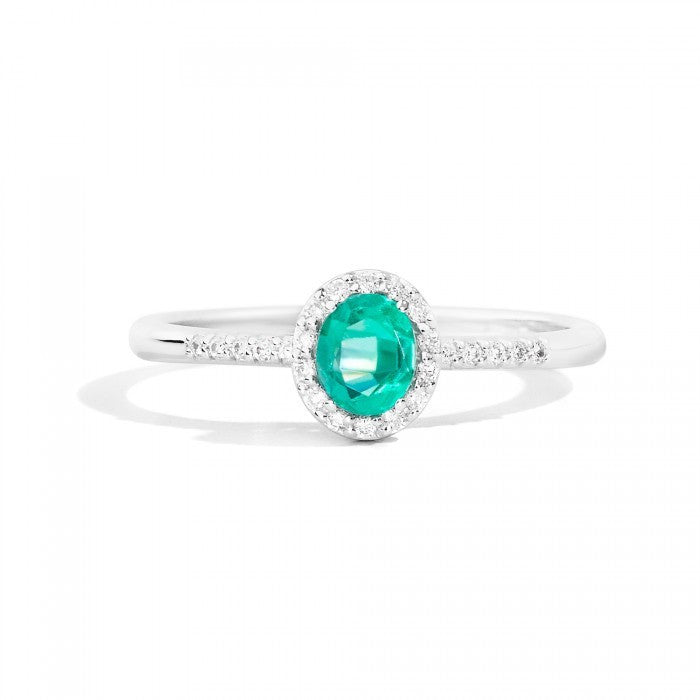 Anello iris smeraldo 0.34 br 0.09