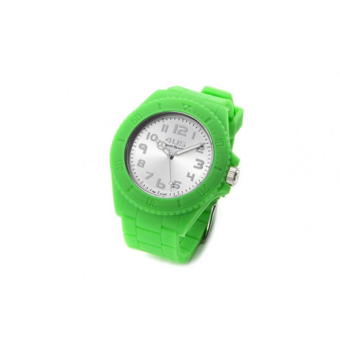 Orologio gomma verde