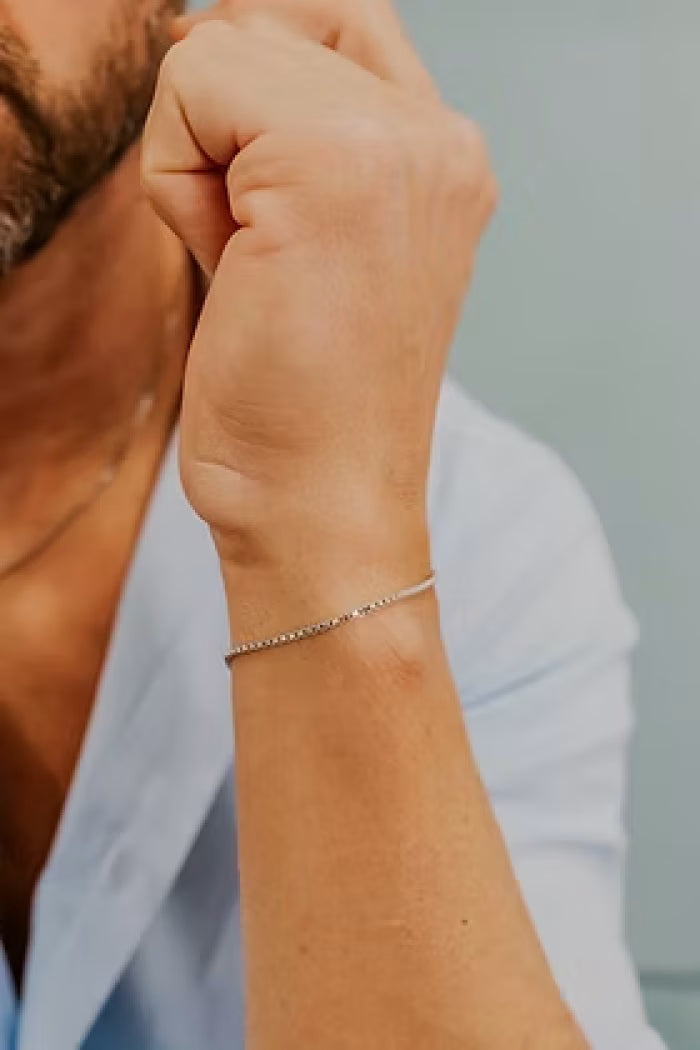 Bracciale in Argento e Diamante bianco