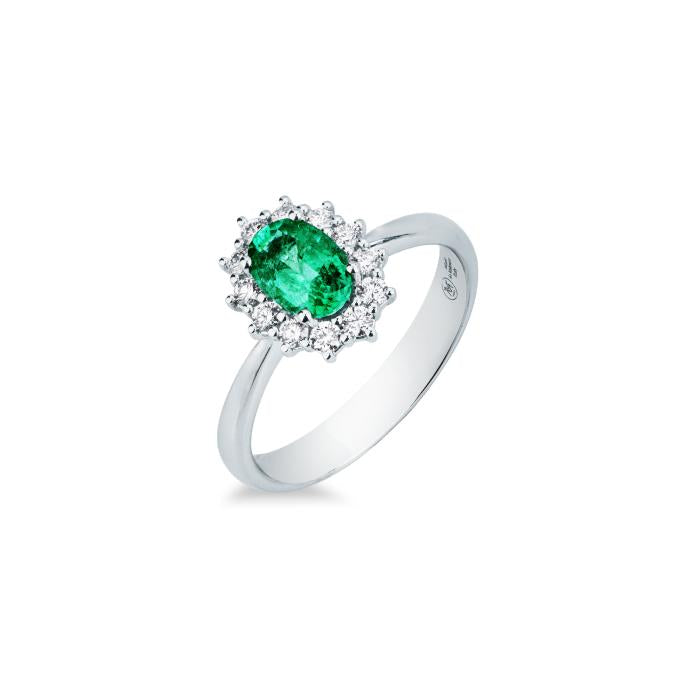 ANELLO SMERALDO E BR