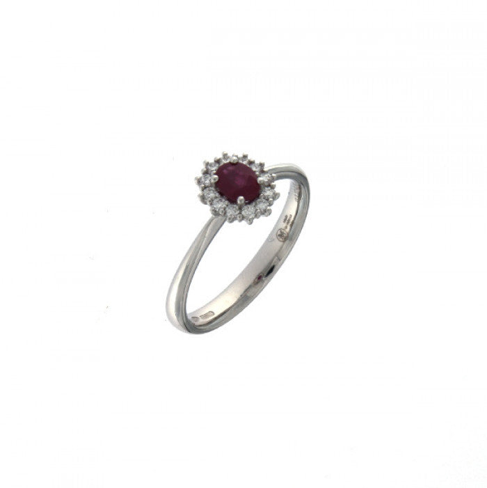 ANELLO RUBINO E BR