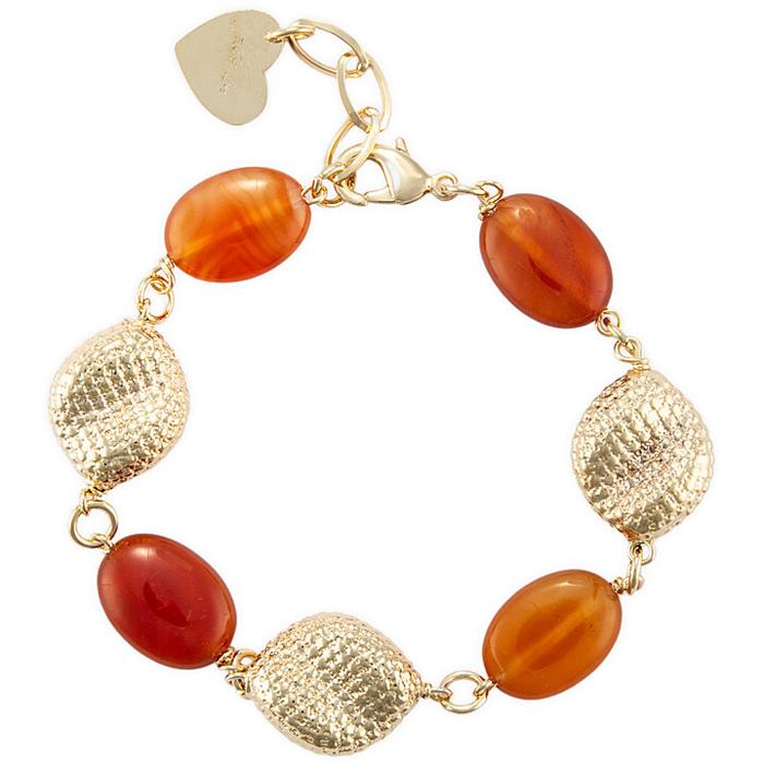 Bracciale Agata Arancione