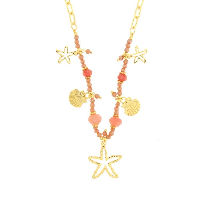 Collana in Metallo con animali marini