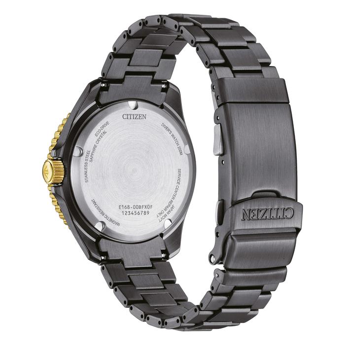 Diver's Eco Drive 200 mt 40mm Light in Black Lim. Ed.