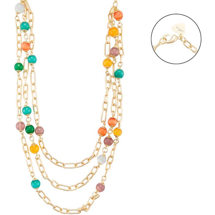Collana Occhio di gatto multicolor
