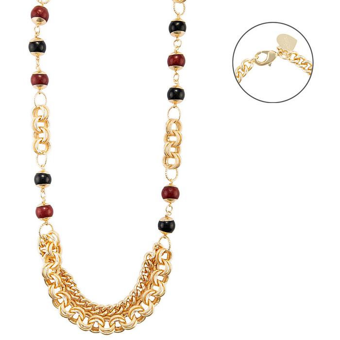 Collana Giada Corallo Onice