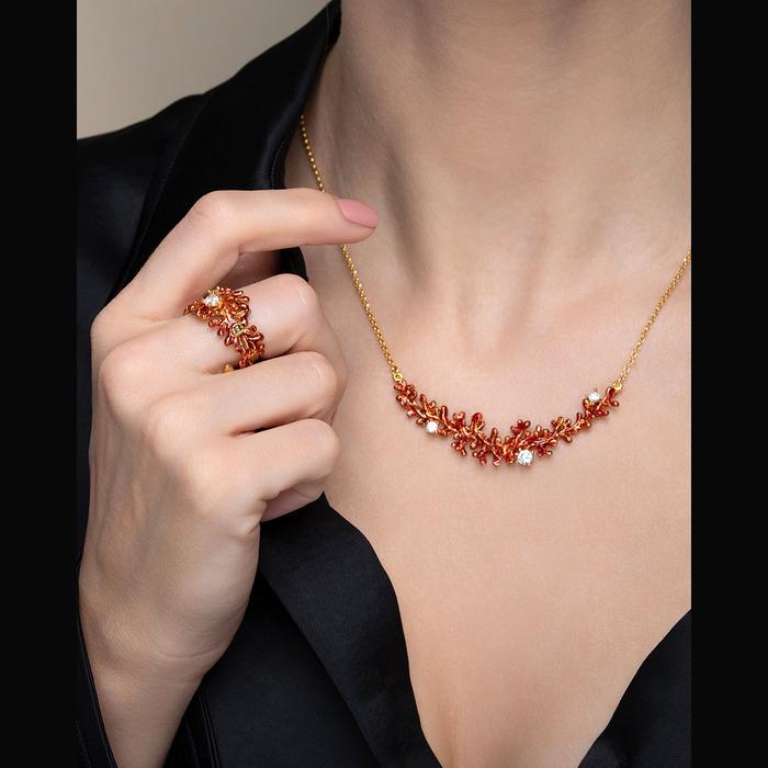 Mini Collier Corallo