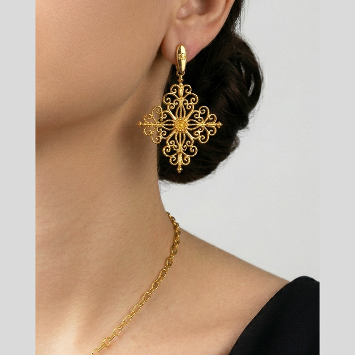 Orecchini Barocco Gold