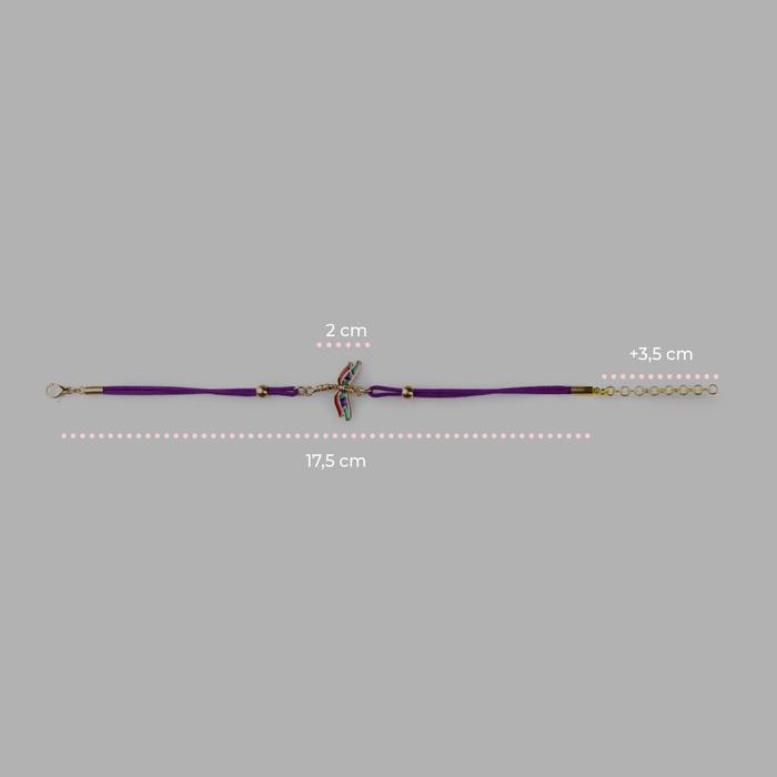 Bracciale Cordino Libellula