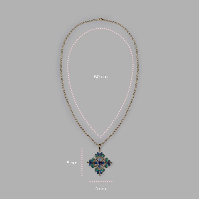Pendente Barocco Blu