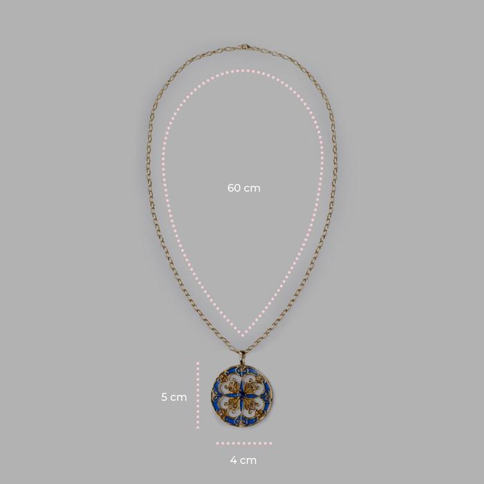 Pendente Rosone Blu