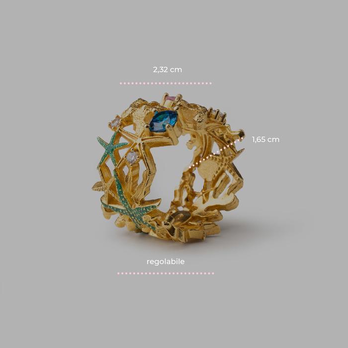 Anello Stelle di Mare