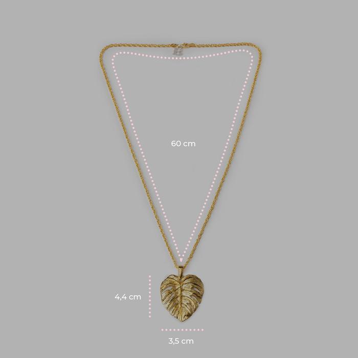 Collana Gold Monstera