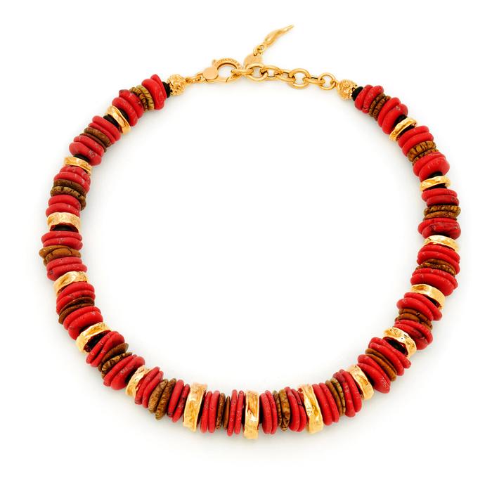 Collana Bali Red
