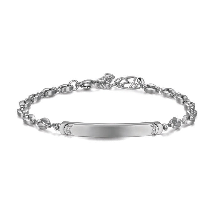 Bracciale Con Cristalli Bianchi