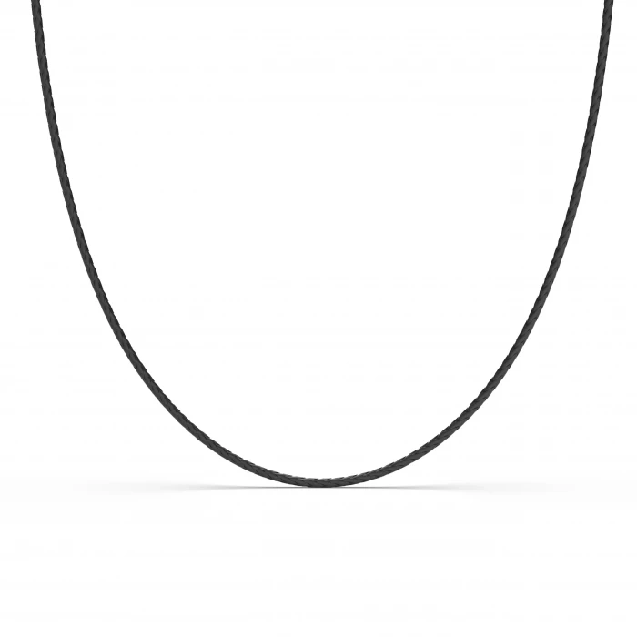 Collana in Cuoio Intrecciato