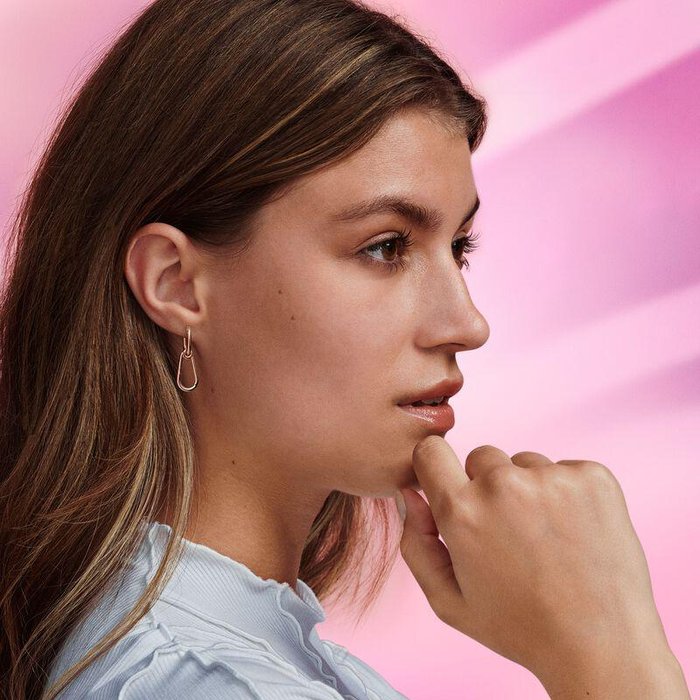 Earrings Orecchino Doppio Link Pandora ME