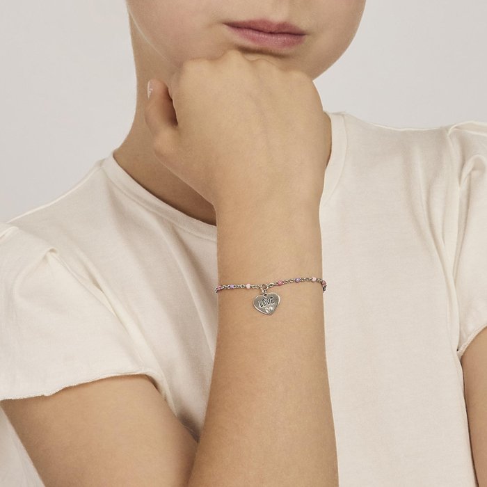 Bracciale in argento BATTICUORE