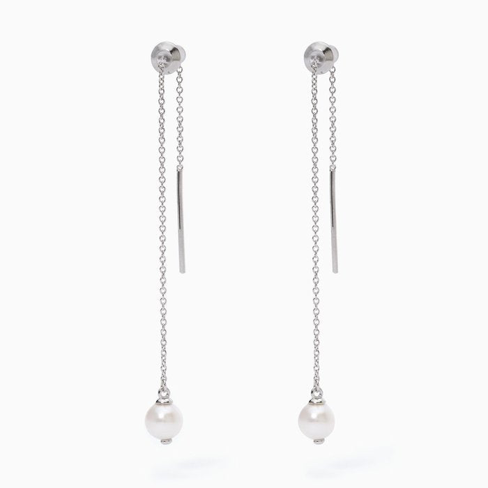 Orecchini in argento perle coltivate SCATTO RUBATO