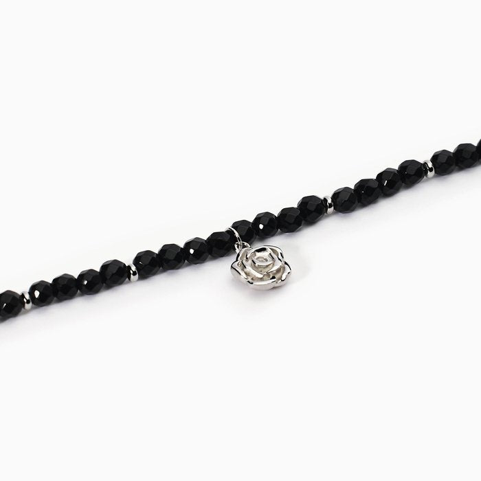 Bracciale con agata nera LA VIE EN ROSE