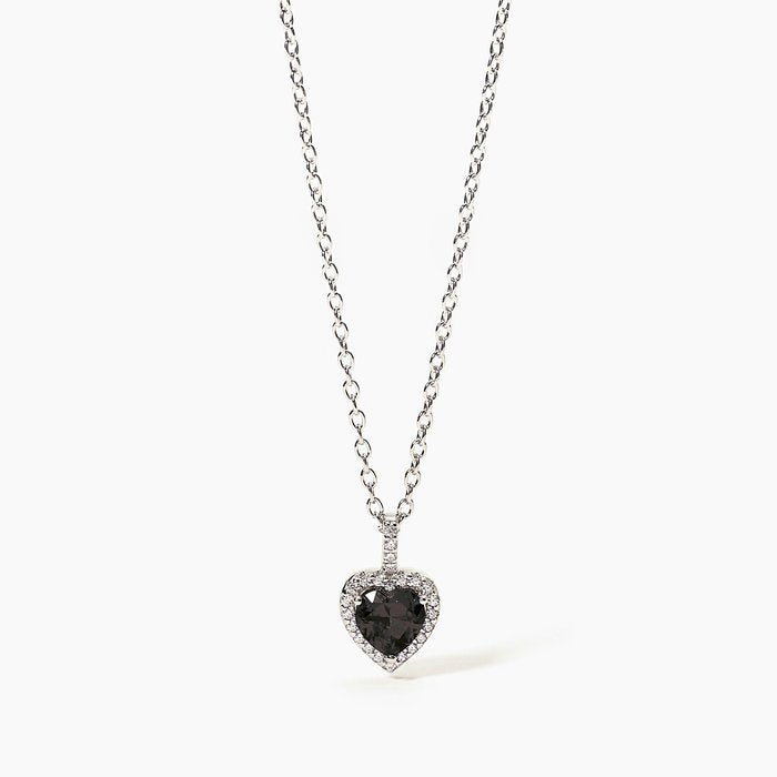 Girocollo con cuore nero LOVE AFFAIR