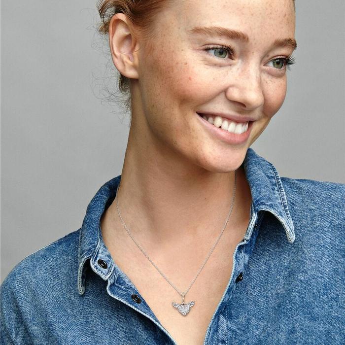 Collana Cuore con Ali
