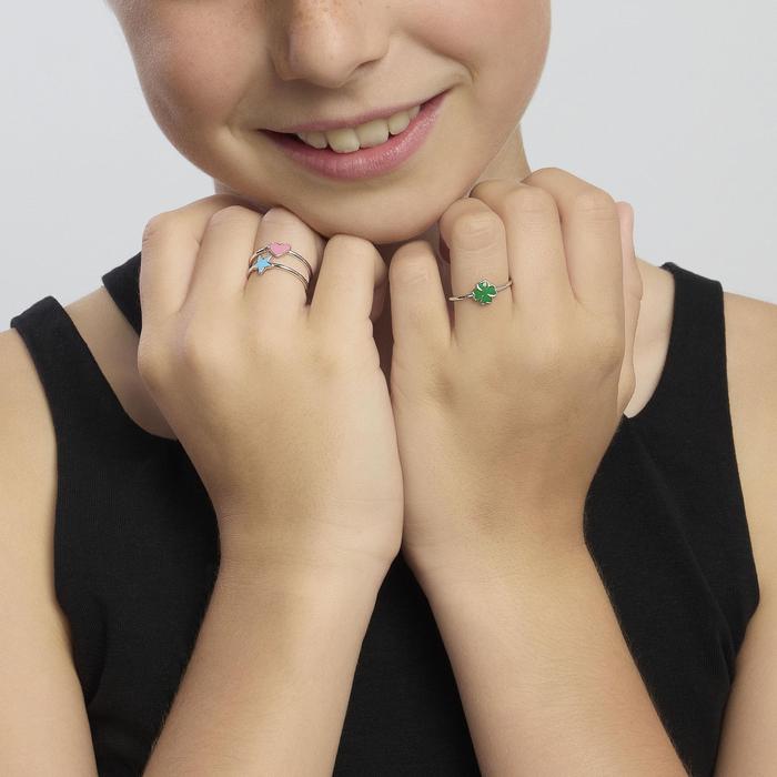Anello in argento con cuoricino MON AMOUR