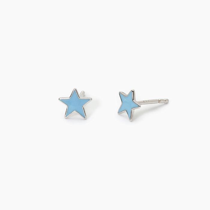 Orecchini in argento con stellina STELLA STELLINA