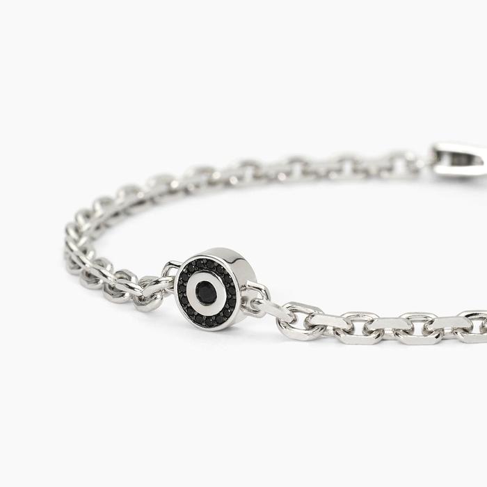 Bracciale in argento con catena BENIAMINO