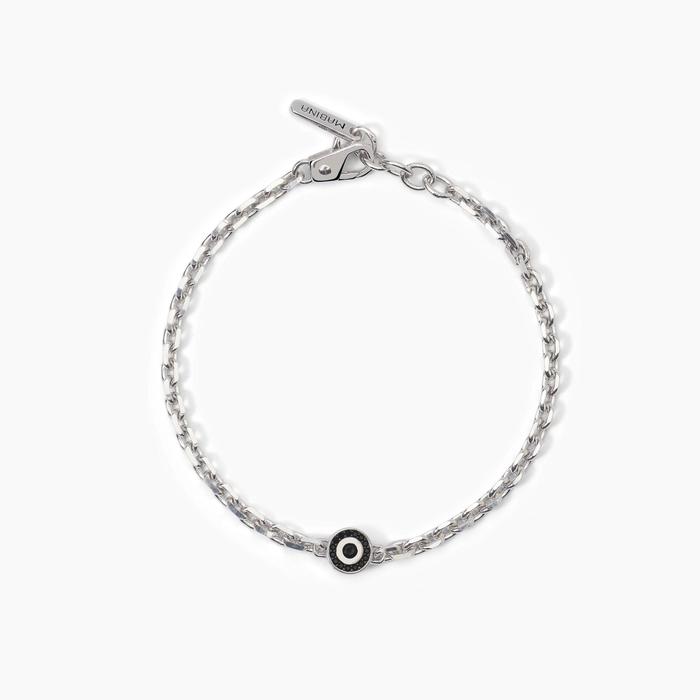 Bracciale in argento con catena BENIAMINO