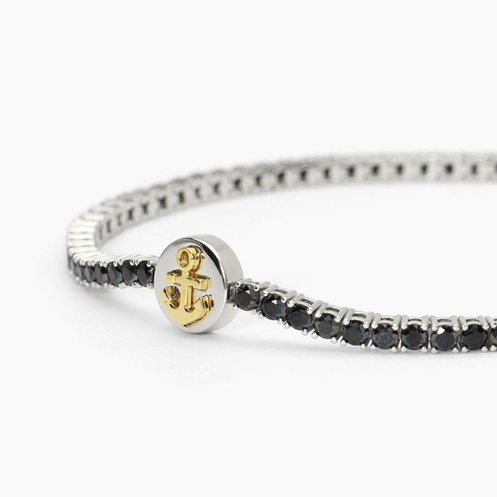 Bracciale in argento con ancora CRUISE
