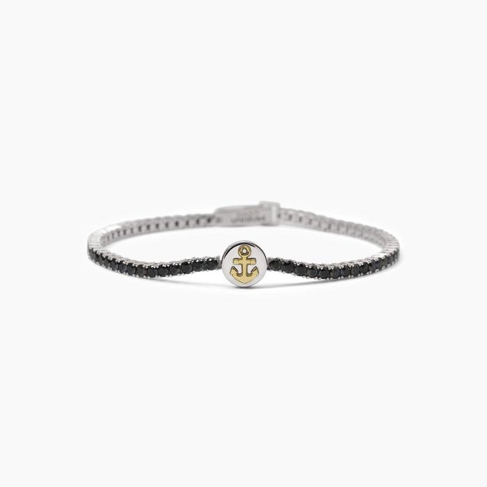 Bracciale in argento con ancora CRUISE