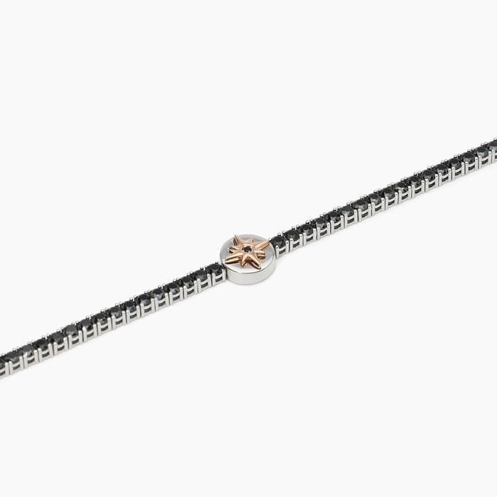 Bracciale in argento con rosa dei venti CRUISE