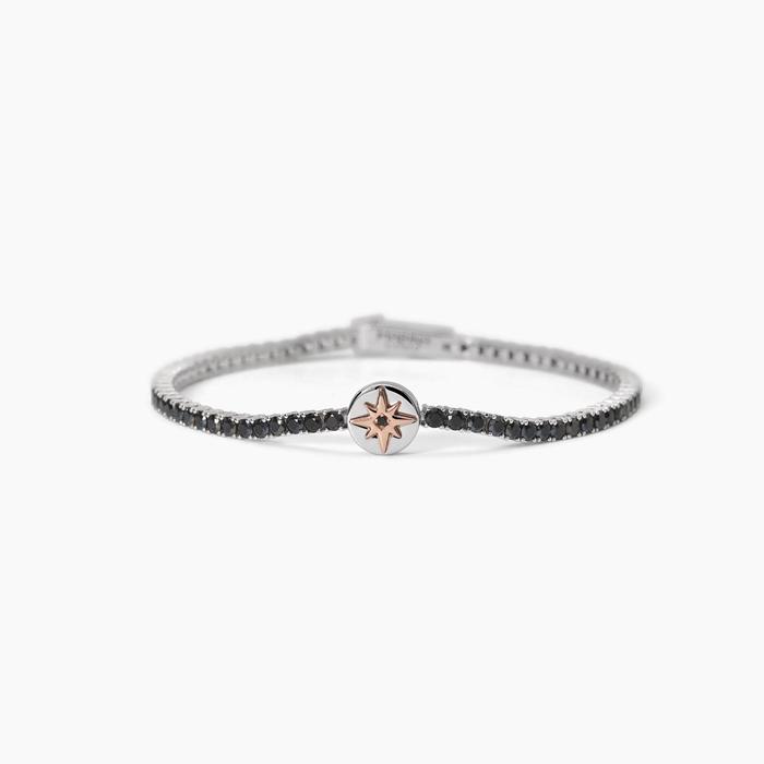 Bracciale in argento con rosa dei venti CRUISE