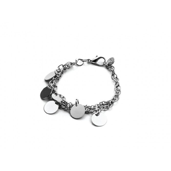 Bracciale grapes piastre rotonde
