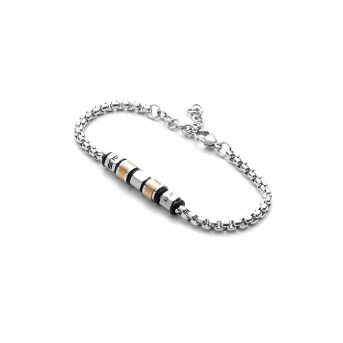 Bracciale rose gold cube