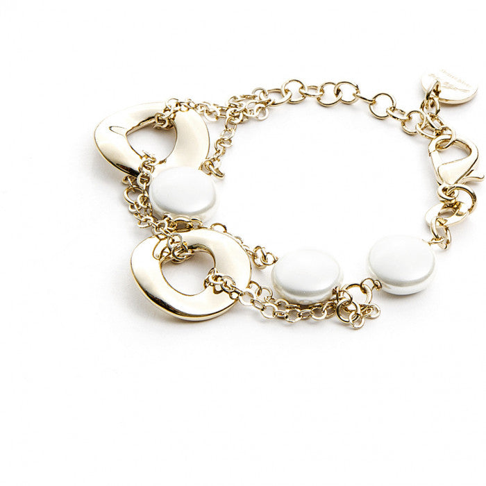 Bracciale white pearl