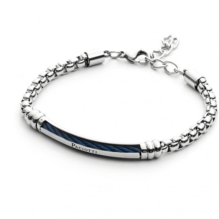 Bracciale blue torcion