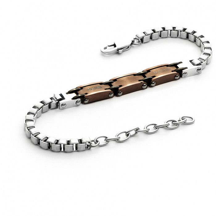 Bracciale brown tris
