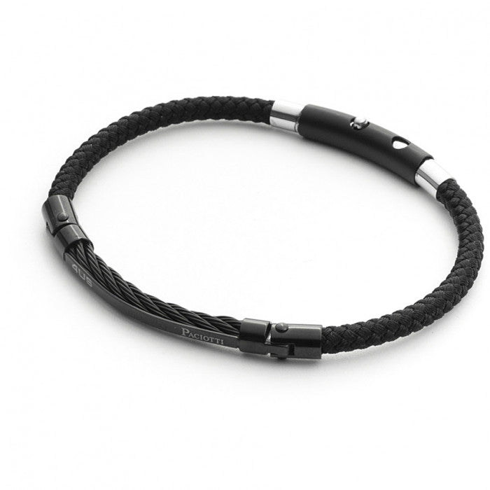 Bracciale cordino black