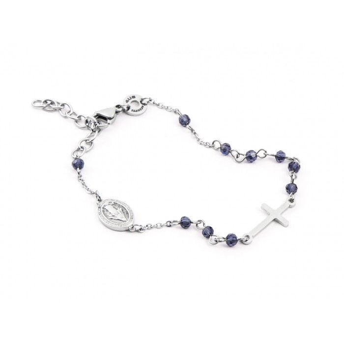 Bracciale Rosario con placchetta