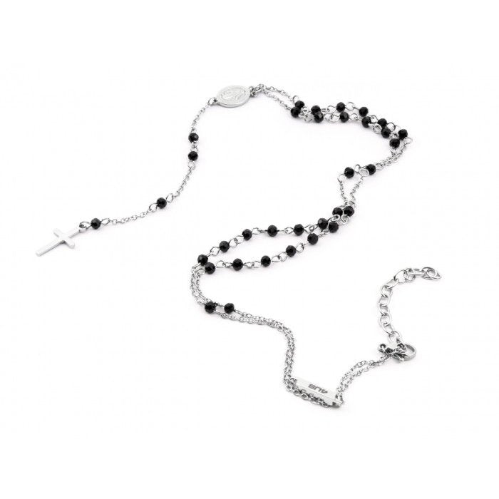 Collana Rosario con placchetta