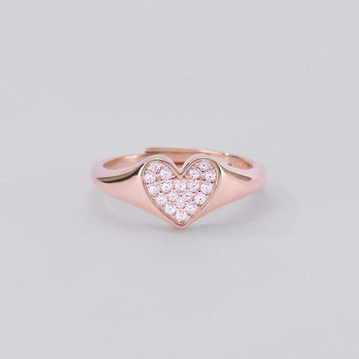 ANELLO CHEVALIER CUORE PAVÉ