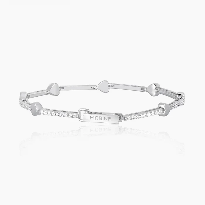 BRACCIALE TENNIS CUORI
