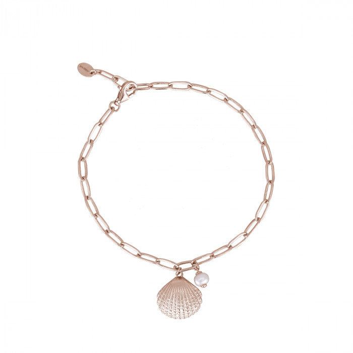 BRACCIALE CONCHIGLIA CON PERLA