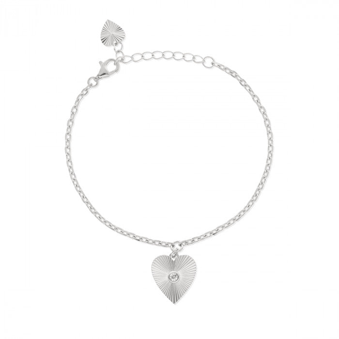 BRACCIALE CUORE CON RAGGI DI LUCE