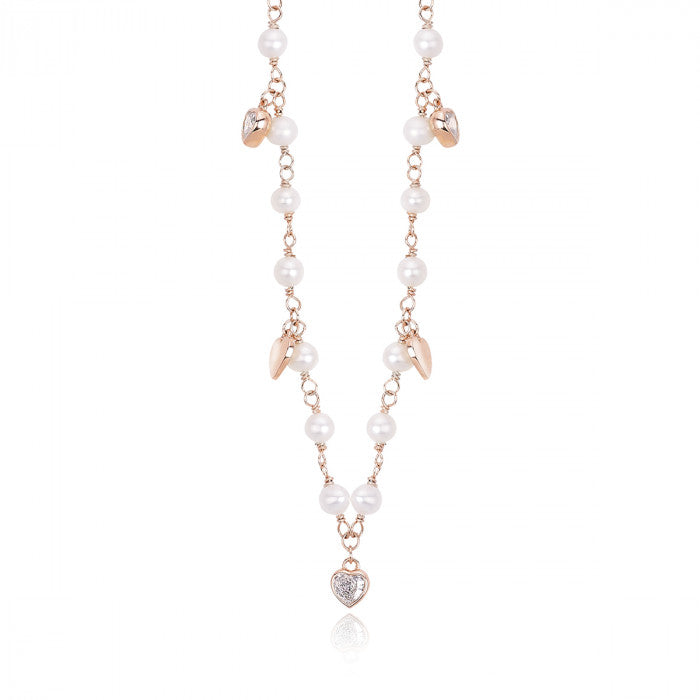 COLLANA ROSARIO CON PERLE